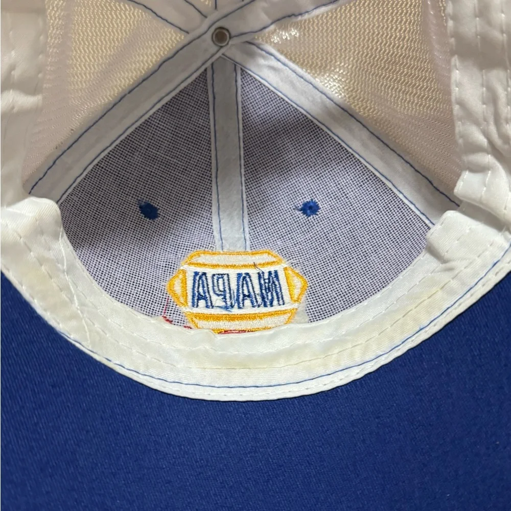 Vintage NAPA Know How Racing 9 Hendrick Motorsport Blue White Mesh Ball Cap Hat
